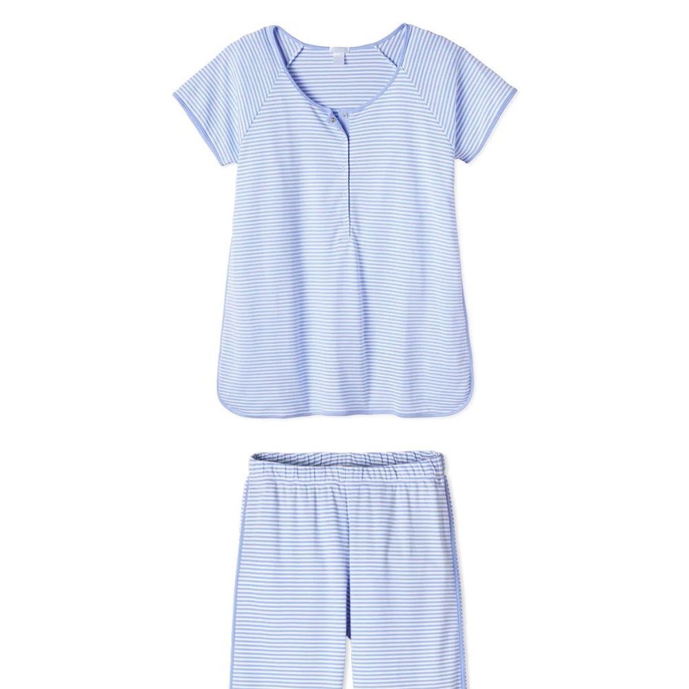 Lake Maternity Pajamas - Pima Short-Long Set NEW